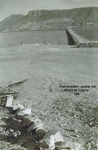 MERS EL KEBIR B POINTE EST DEPART DE LA JETEE 1961